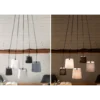 Lampa wisząca Saint-Louis 115 cm drewno driftowe*Invicta Interior