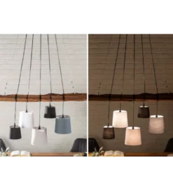 Lampa wisząca Saint-Louis 115 cm drewno driftowe*Invicta Interior