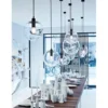 Lampa wisząca SANDRA 40 cm trasnparentny*Zona-Design Online