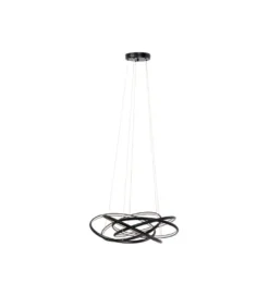 Lampa wisząca SATURN 72 cm czarna*KDesign Clearance