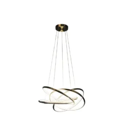 Lampa wisząca SATURN LED 75 cm złota*KDesign Outlet