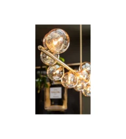 Lampa wisząca Scala Balls Brass 150 cm złota*KDesign Discount