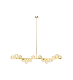 Lampa wisząca Scala Balls Brass 150 cm złota*KDesign Discount