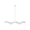 Lampa Wisząca Scala Balls Brass 155 Cm srebrna*KDesign Discount