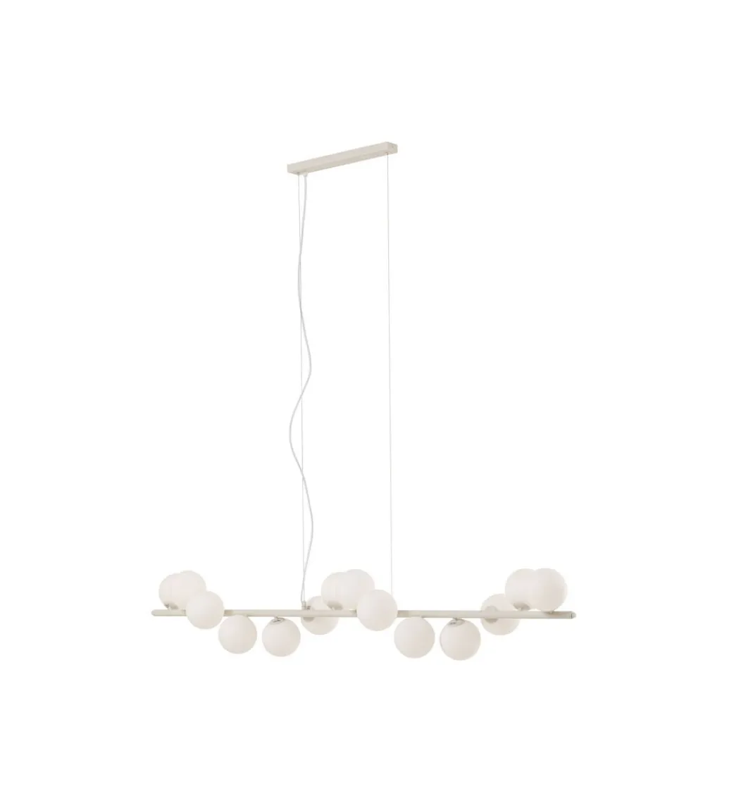 Lampa wisząca SCALA BALLS MILKY 150 cm beżowa*KDesign Hot