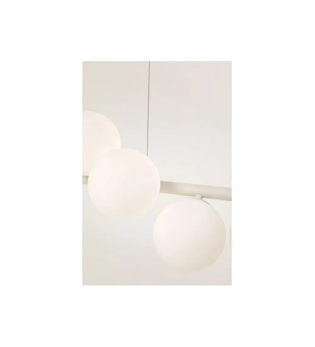 Lampa wisząca SCALA BALLS MILKY 150 cm beżowa*KDesign Hot