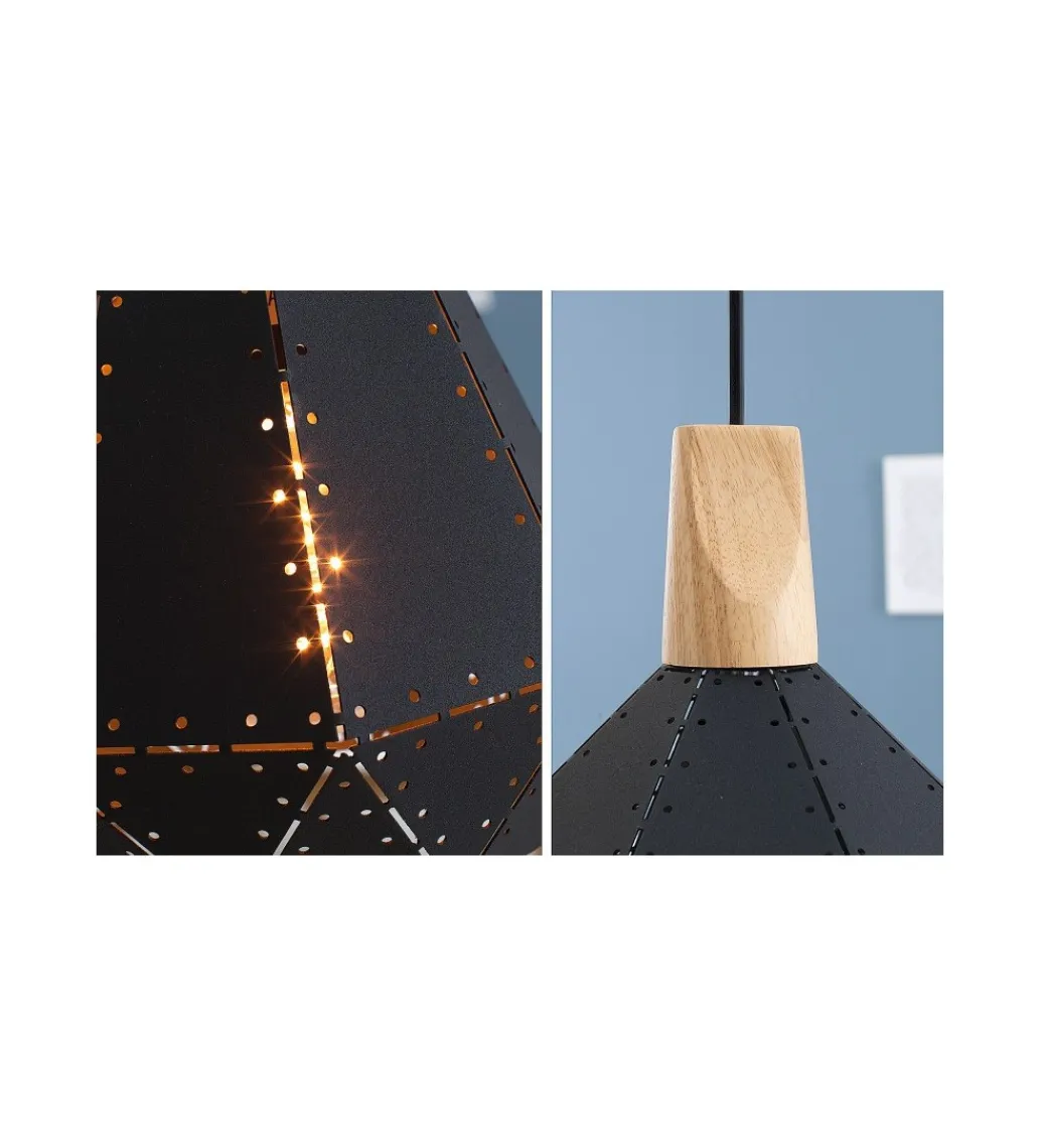 Lampa wisząca Scandinavia I czarna*Invicta Interior Online