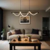 Lampa wisząca SERPENTE 120 cm czarna*DOMENO Discount