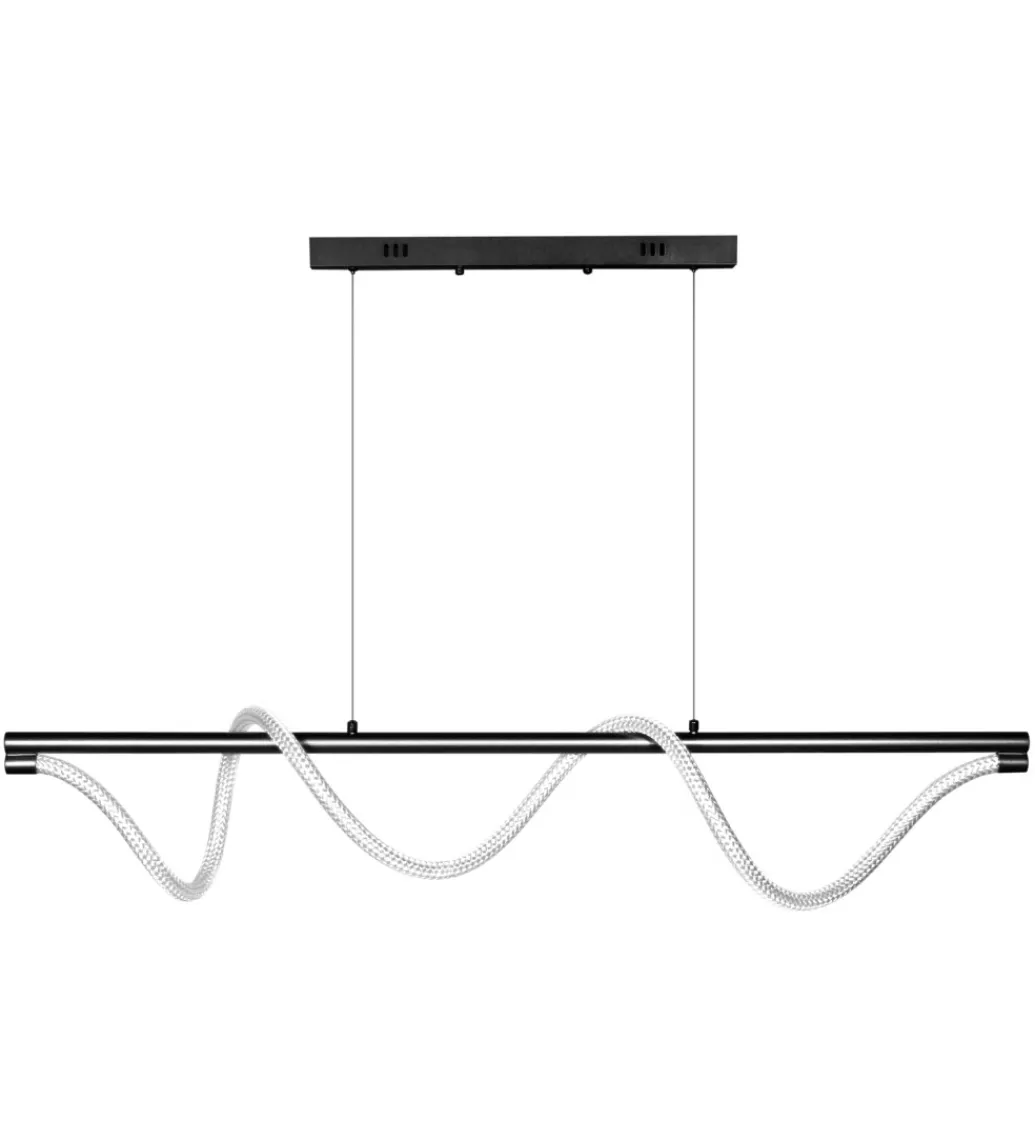 Lampa wisząca SERPENTE DDX003 120 cm czarna*DOMENO Outlet