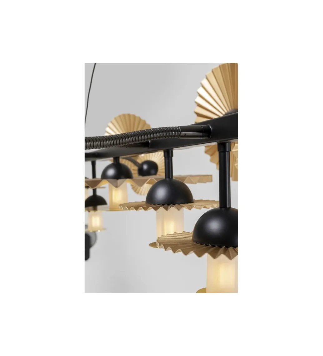 Lampa wisząca Soles 140 cm złota*KDesign Hot