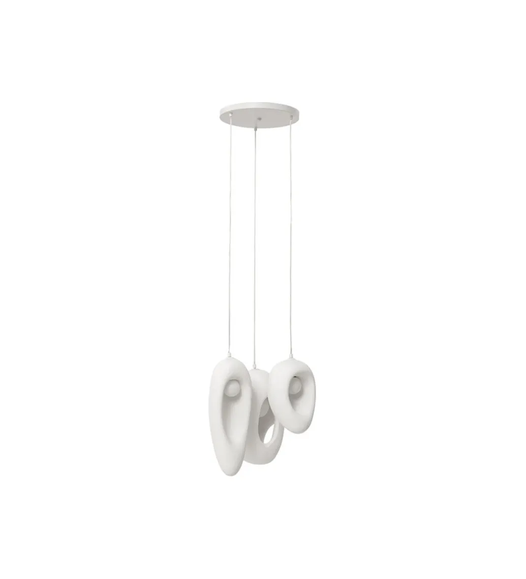 Lampa wisząca SOUL DINING 53 cm biała*KDesign Outlet