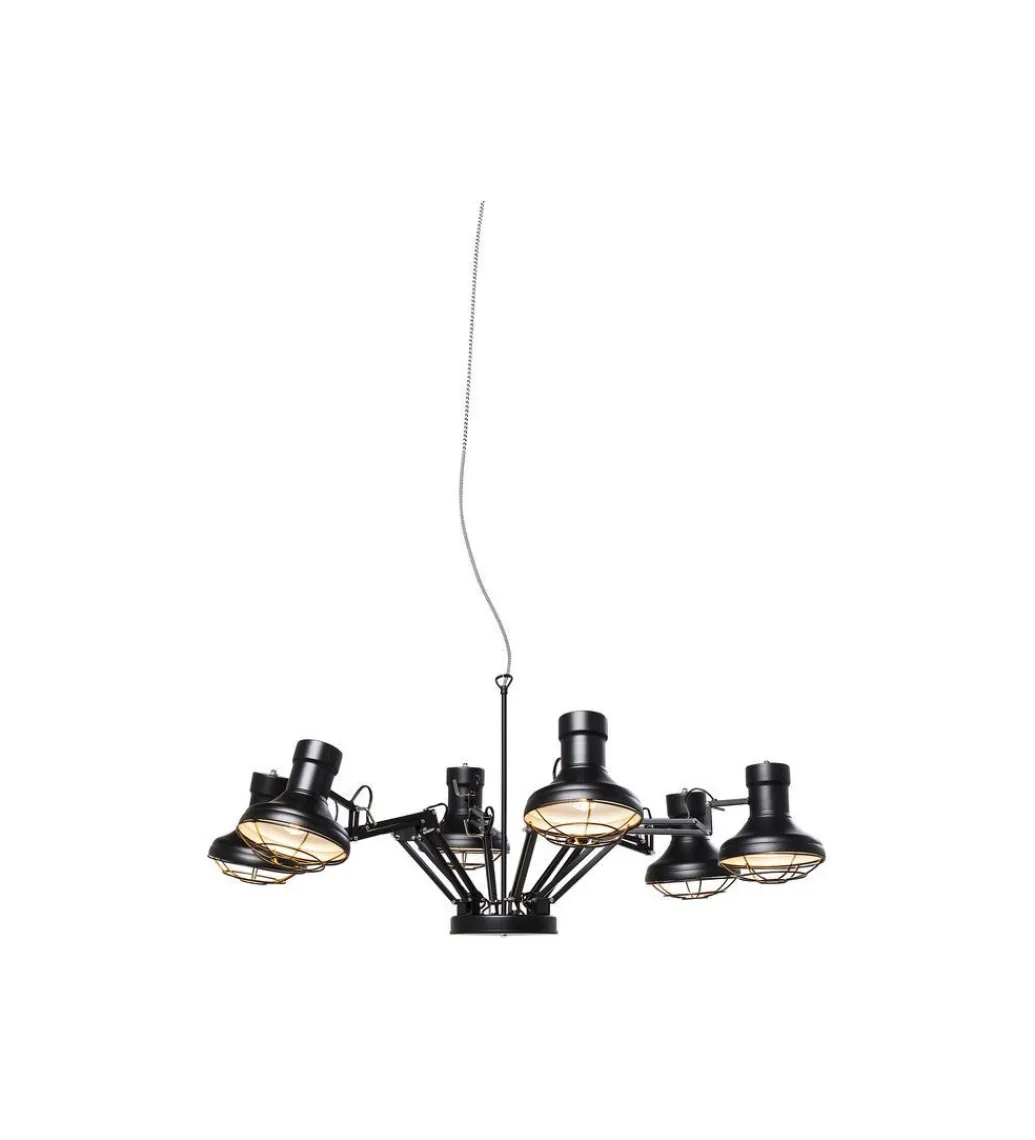 Lampa wisząca Spider Multi czarna*KDesign Sale