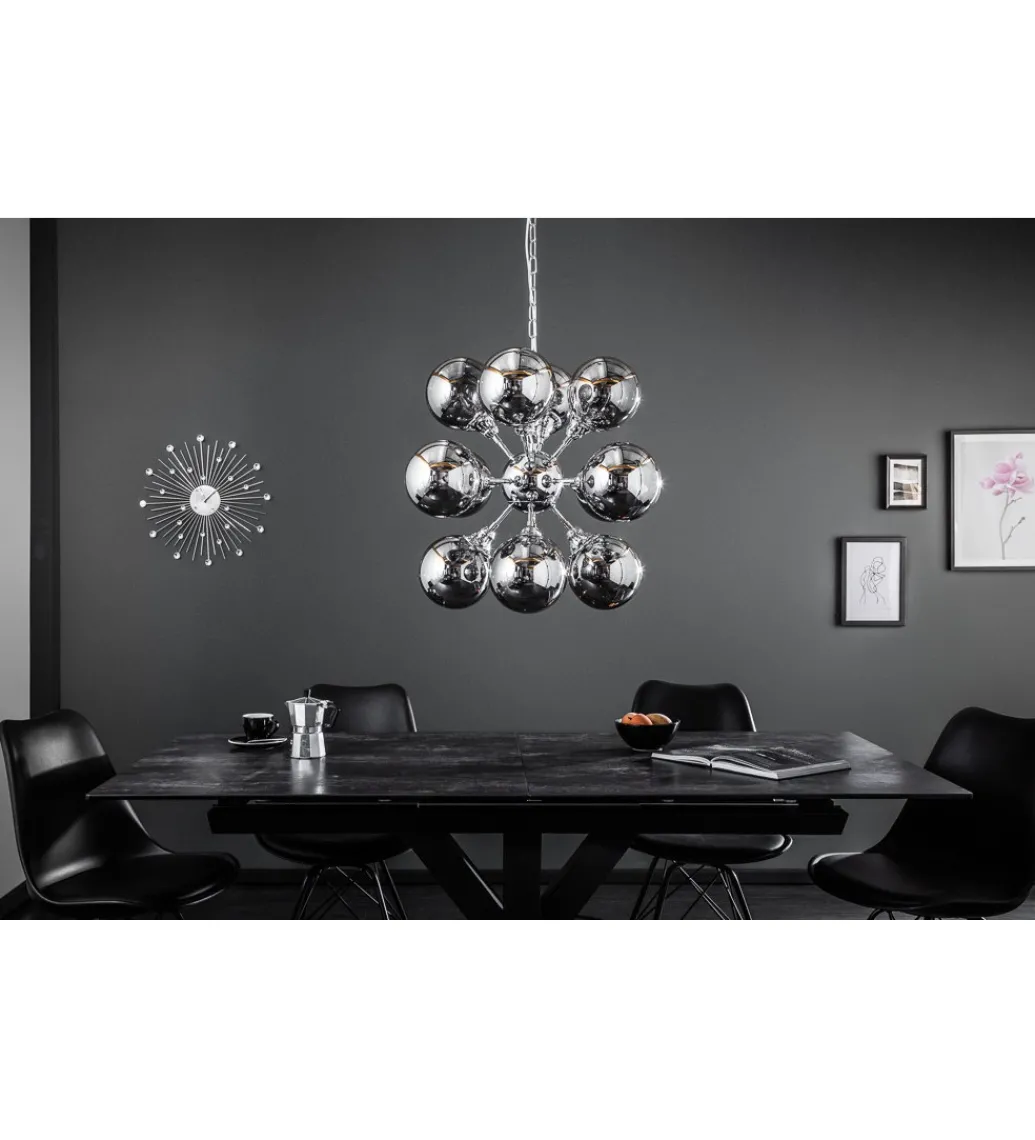 Lampa wisząca STARS 72 cm srebrna*Invicta Interior - przedsprzedaż Clearance