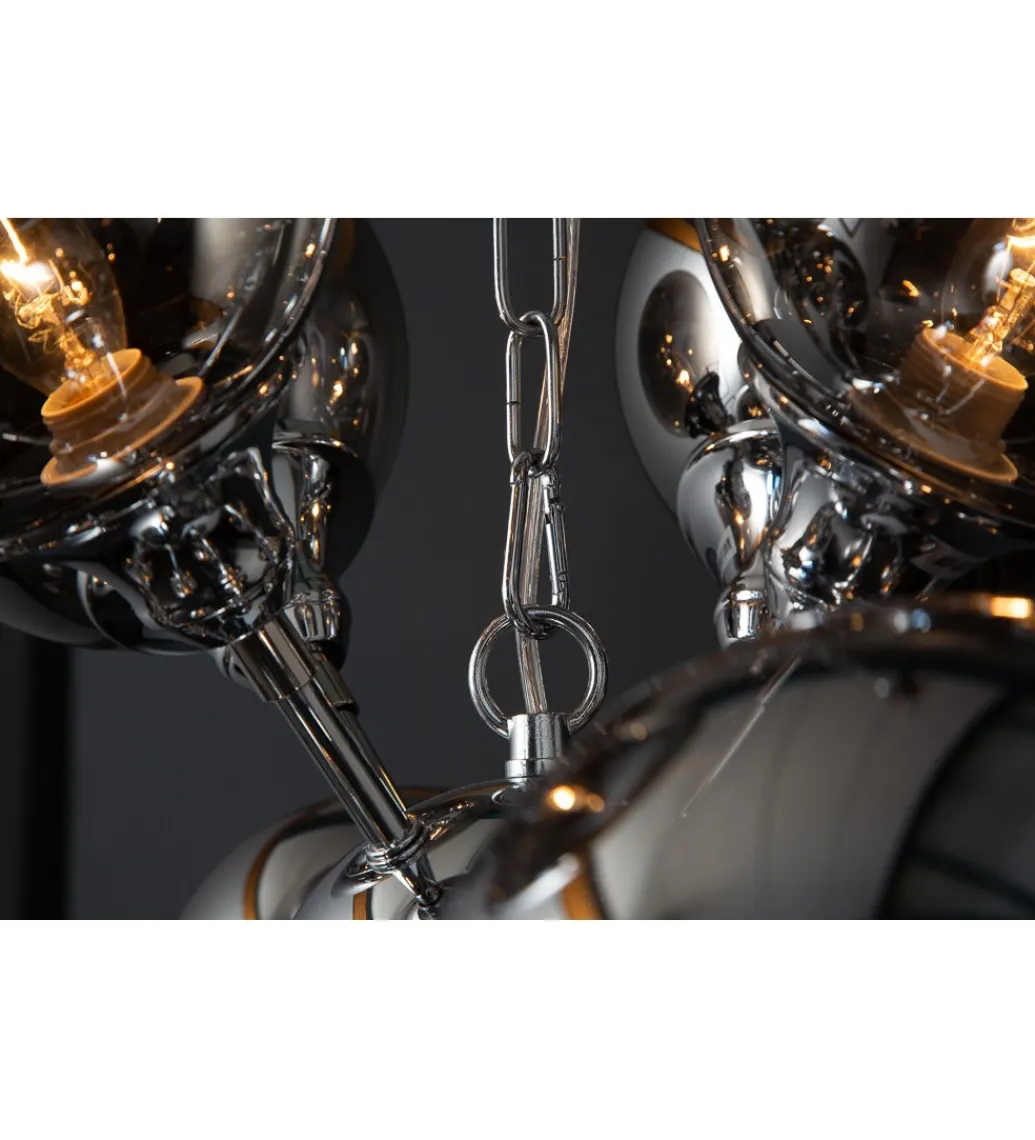 Lampa wisząca STARS 72 cm srebrna*Invicta Interior - przedsprzedaż Clearance