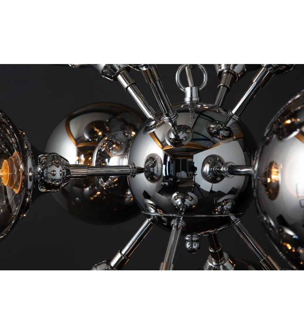 Lampa wisząca STARS 72 cm srebrna*Invicta Interior - przedsprzedaż Clearance