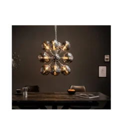Lampa wisząca STARS 72 cm srebrna*Invicta Interior - przedsprzedaż Clearance