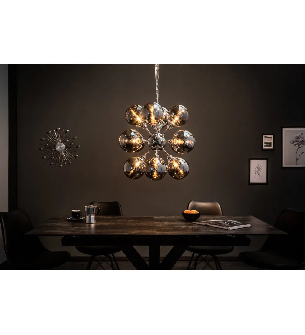 Lampa wisząca STARS 72 cm srebrna*Invicta Interior - przedsprzedaż Clearance