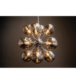 Lampa wisząca STARS 72 cm srebrna*Invicta Interior - przedsprzedaż Clearance