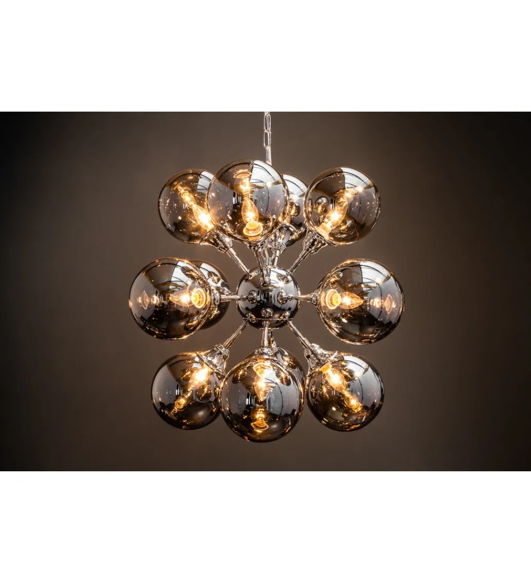 Lampa wisząca STARS 72 cm srebrna*Invicta Interior - przedsprzedaż Clearance