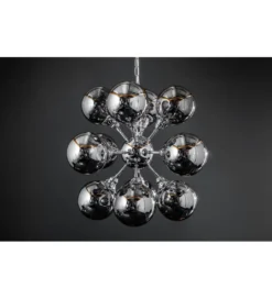 Lampa wisząca STARS 72 cm srebrna*Invicta Interior - przedsprzedaż Clearance