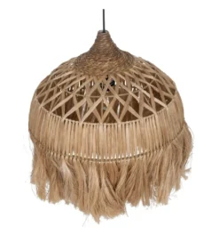 Lampa wisząca SUFRI 50 cm Naturalne włókno*DENZO Discount