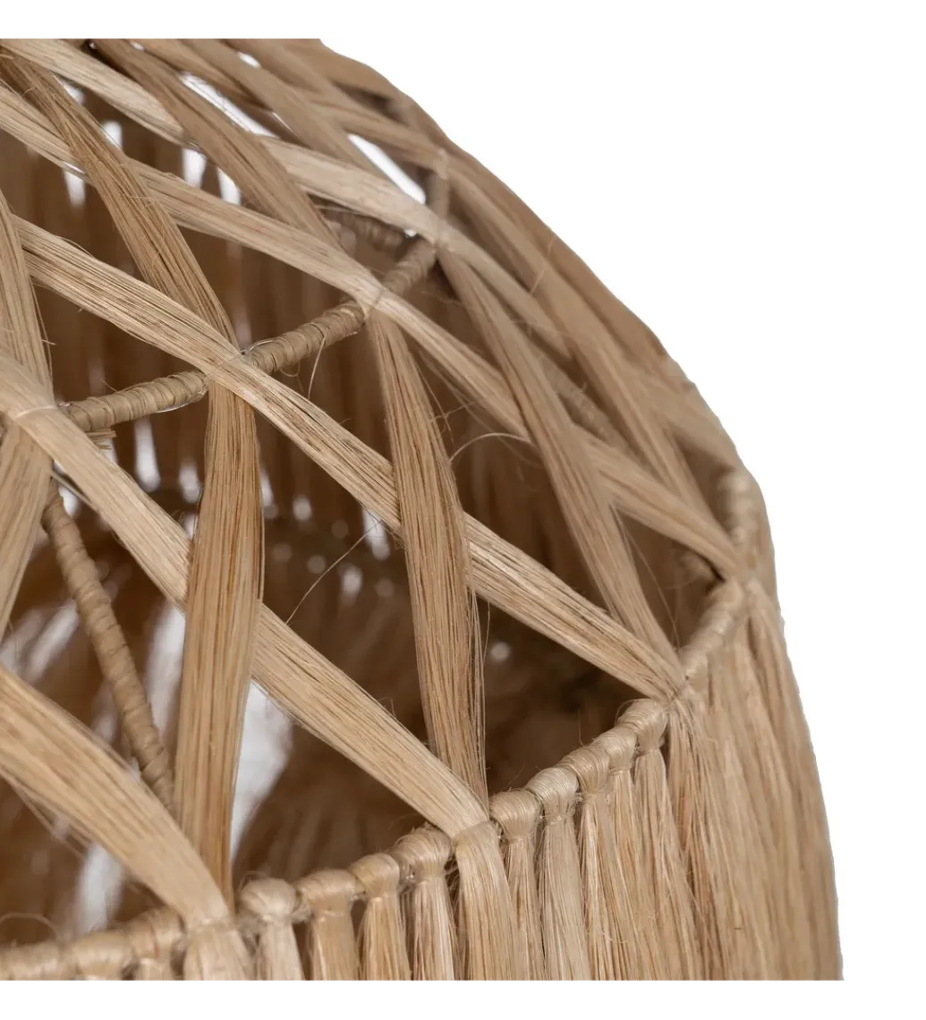 Lampa wisząca SUFRI 50 cm Naturalne włókno*DENZO Discount