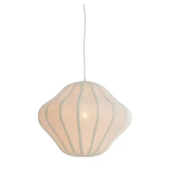 Lampa wisząca SUKAU 50 cm lniana kremowa*L&L Sale