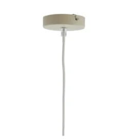 Lampa wisząca SUKAU 50 cm lniana kremowa*L&L Sale