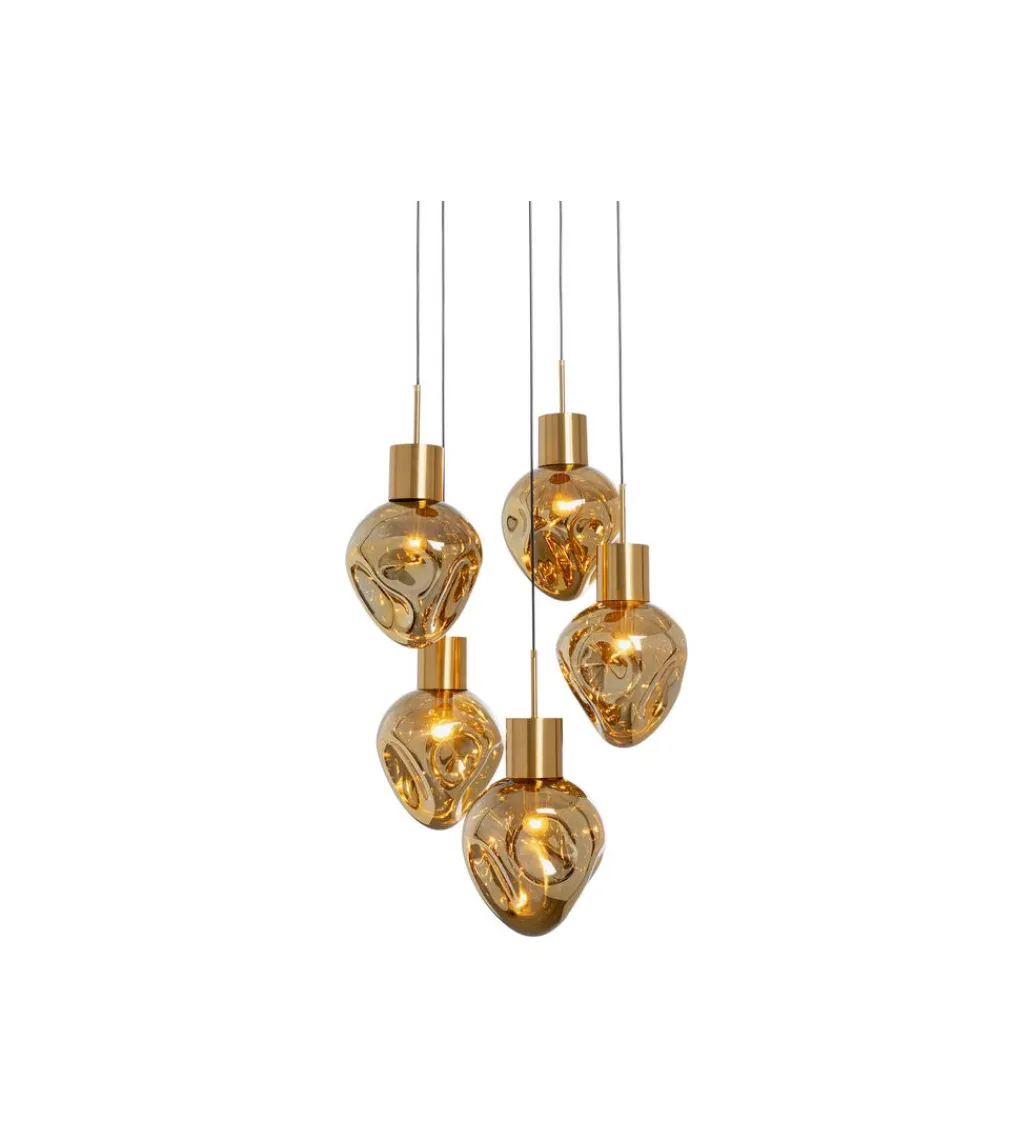 Lampa wisząca SUPERNOVA AMBER CINQUE 50 cm*KDesign Online