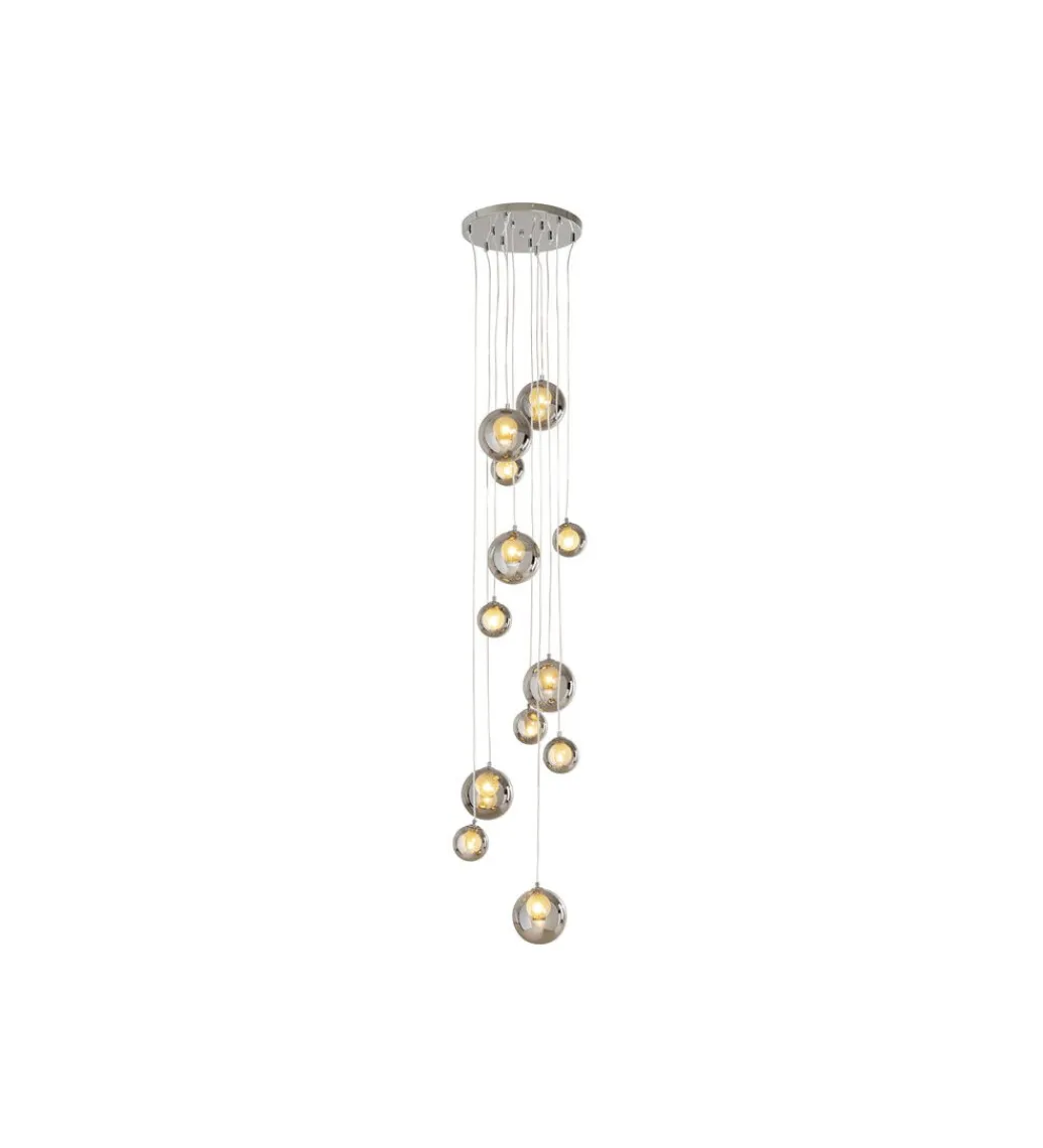 Lampa wisząca SYMPHONY chromowana*KDesign Outlet