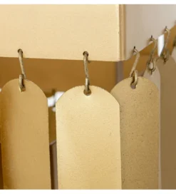 Lampa wisząca TECHO 40 cm złota*Exclusivas Hot