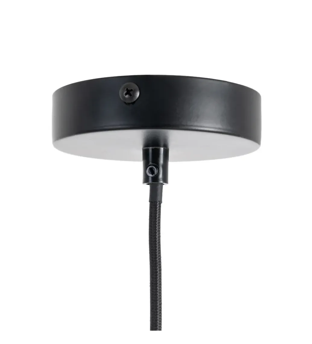 Lampa wisząca TEJA 30 cm lina papierowa ceglasty*Zona-Design
