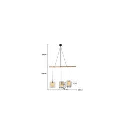 Lampa wisząca THREE GRIDS 120 cm*KDesign Sale