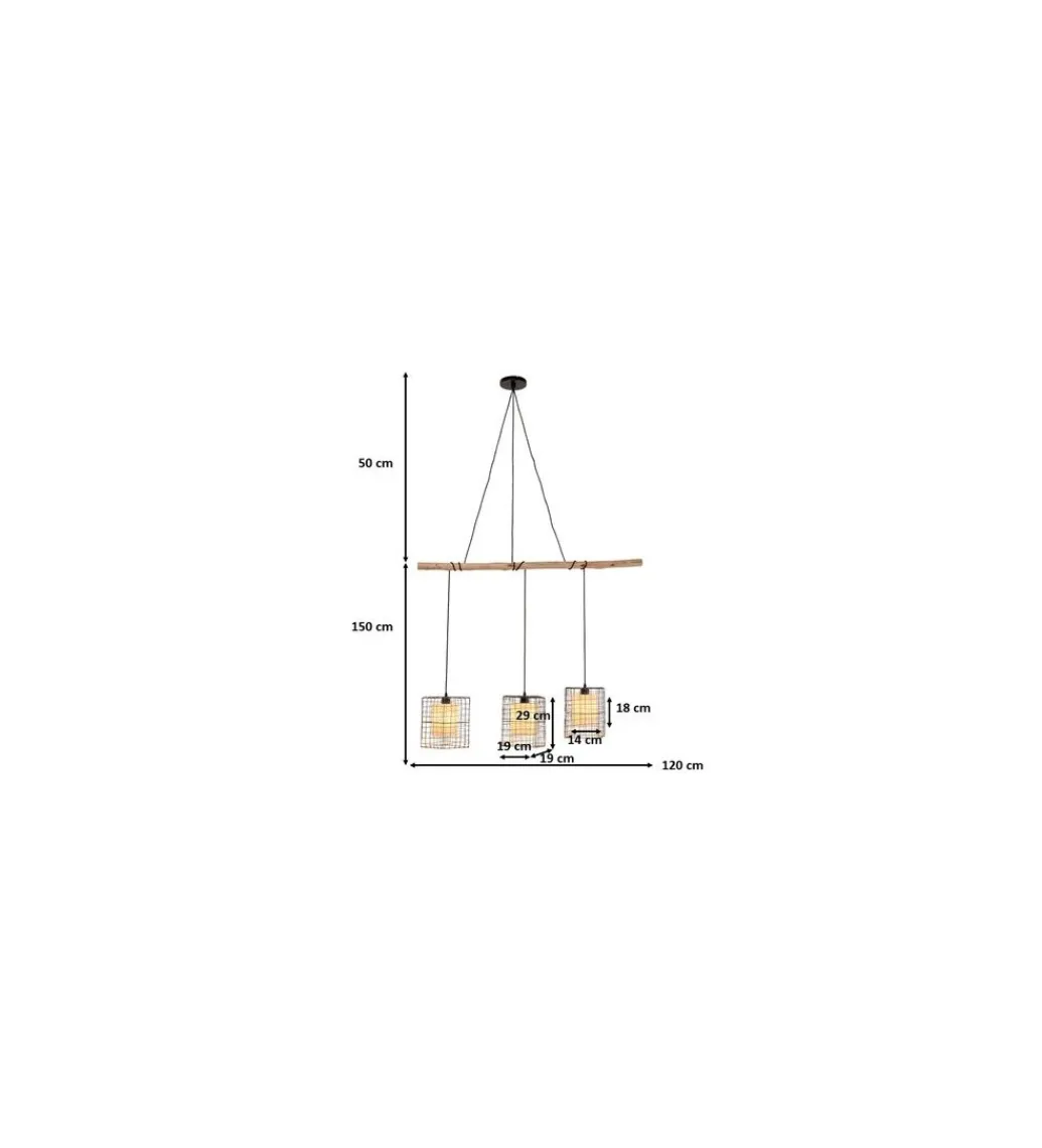 Lampa wisząca THREE GRIDS 120 cm*KDesign Sale