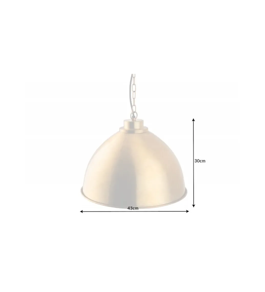 Lampa wisząca TOMAR 43 cm złota*Invicta Interior Sale