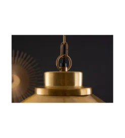 Lampa wisząca TOMAR 43 cm złota*Invicta Interior Sale