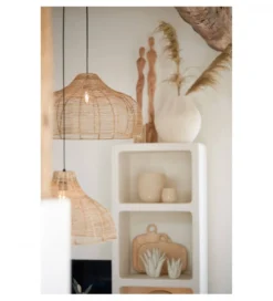 Lampa wisząca TONODA 60 cm juta naturalna*L&L Clearance