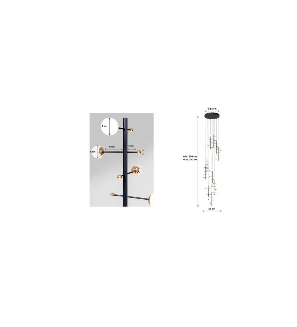 Lampa wisząca TRAPEZ 280 cm*KDesign Clearance