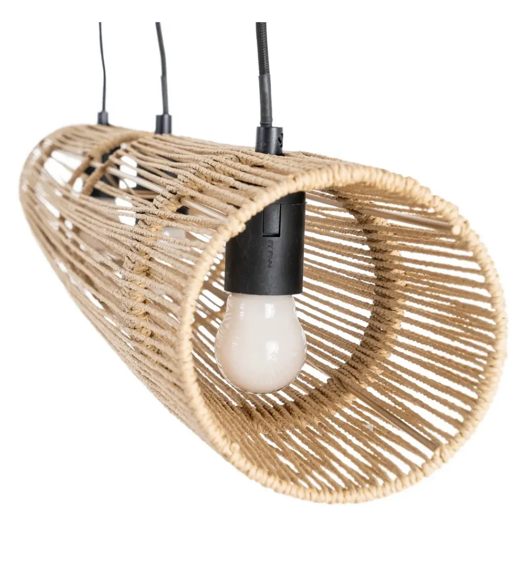 Lampa wisząca VAISE 100 cm kremowa*Zona-Design