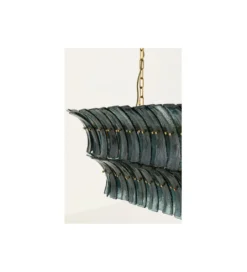 Lampa wisząca VENEZIA 130 cm niebieska*KDesign Online
