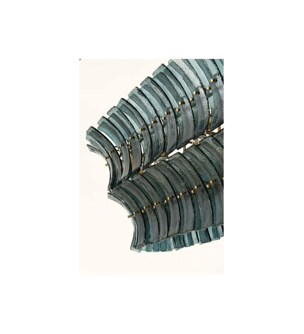 Lampa wisząca VENEZIA 130 cm niebieska*KDesign Online