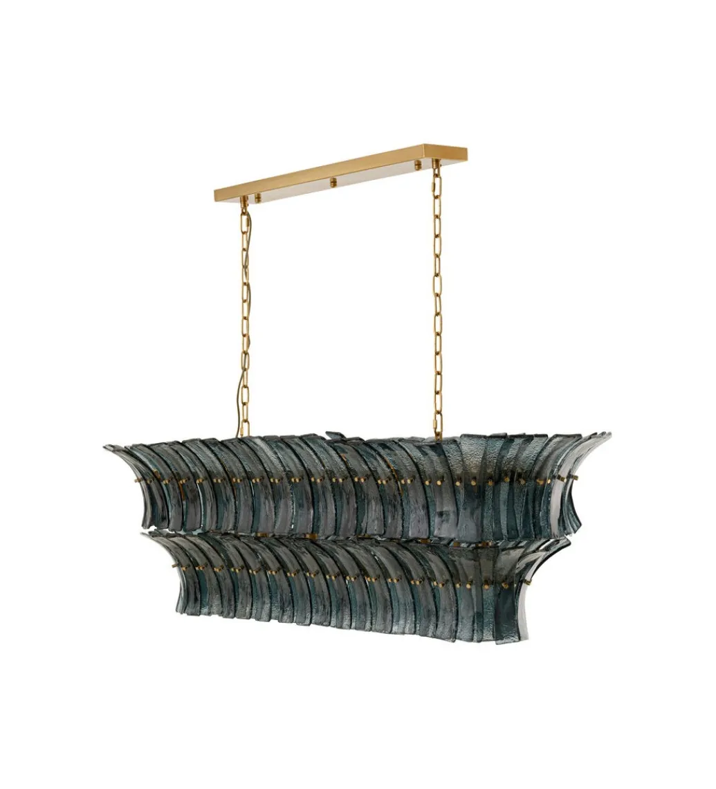 Lampa wisząca VENEZIA 130 cm niebieska*KDesign Online