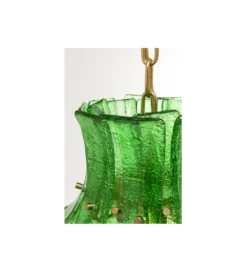 Lampa wisząca VENEZIA DOUBLE 53 cm zielony*KDesign Clearance
