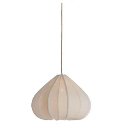 Lampa wisząca ZUBEDA 49 cm kremowa*L&L Online