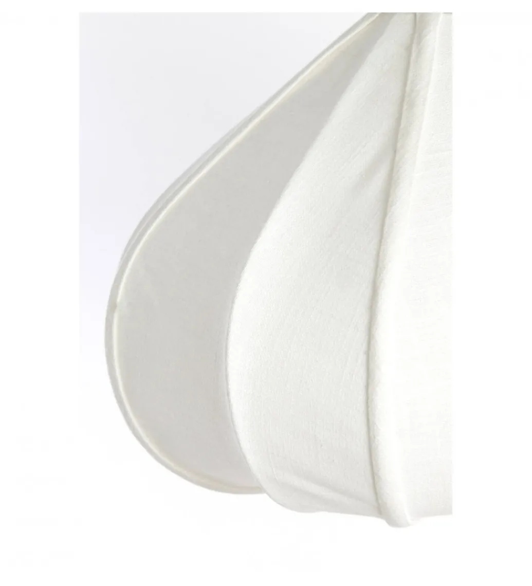 Lampa wisząca ZUBEDA 38 cm kremowa*L&L New