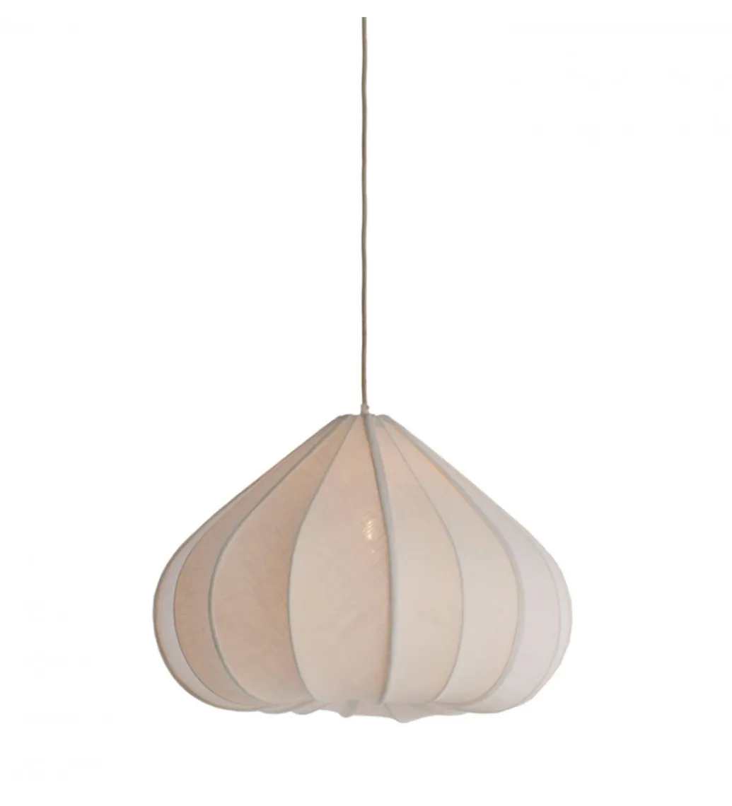 Lampa wisząca ZUBEDA 58 cm kremowa*L&L Clearance