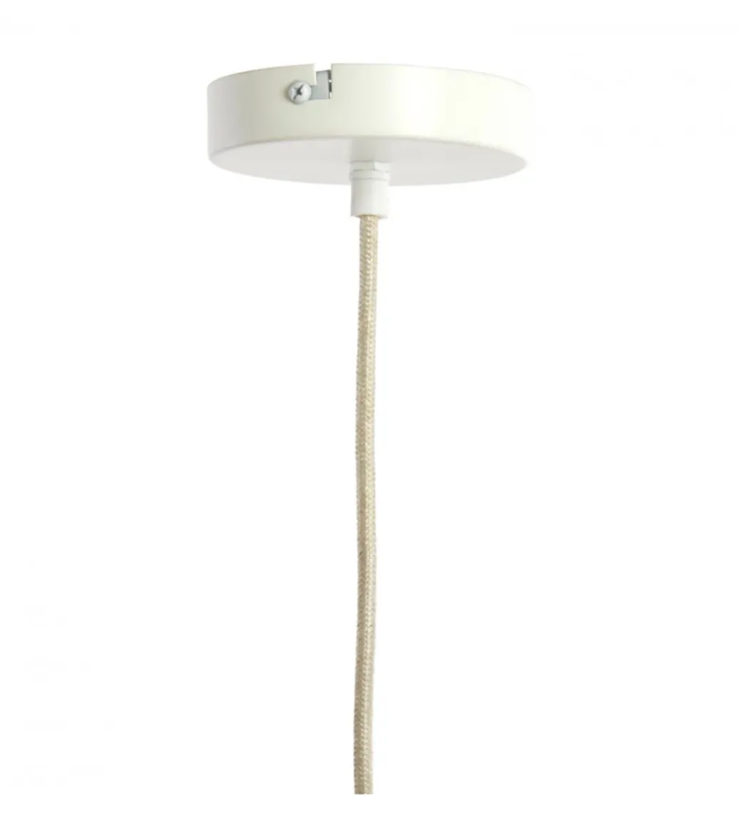 Lampa wisząca ZUBEDA 58 cm kremowa*L&L Clearance