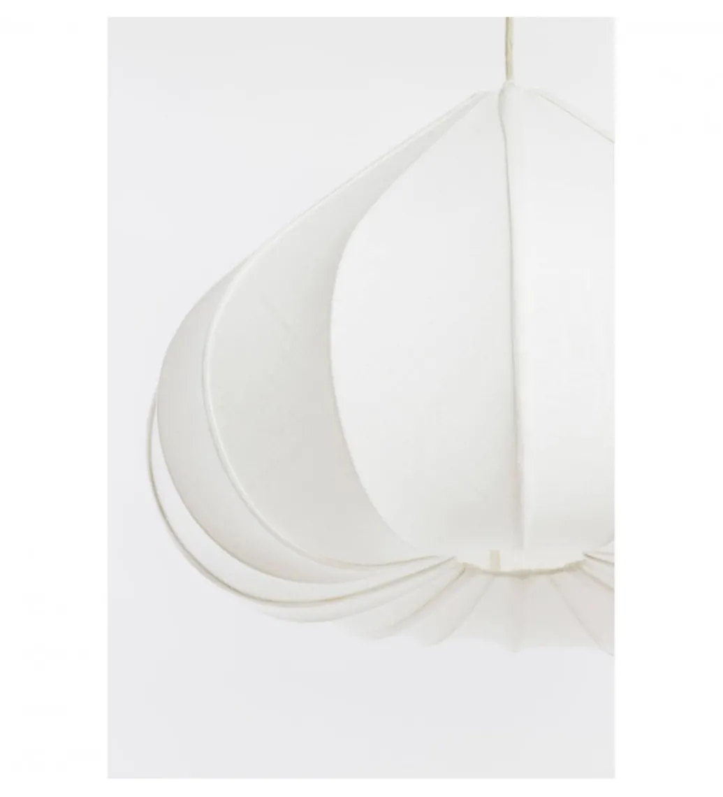 Lampa wisząca ZUBEDA 58 cm kremowa*L&L Clearance