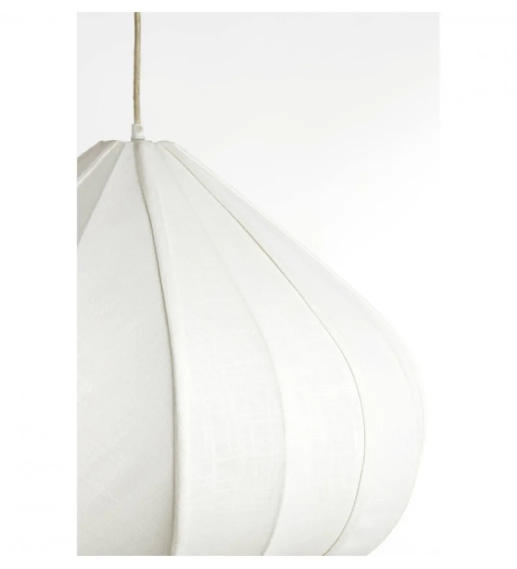 Lampa wisząca ZUBEDA 58 cm kremowa*L&L Clearance