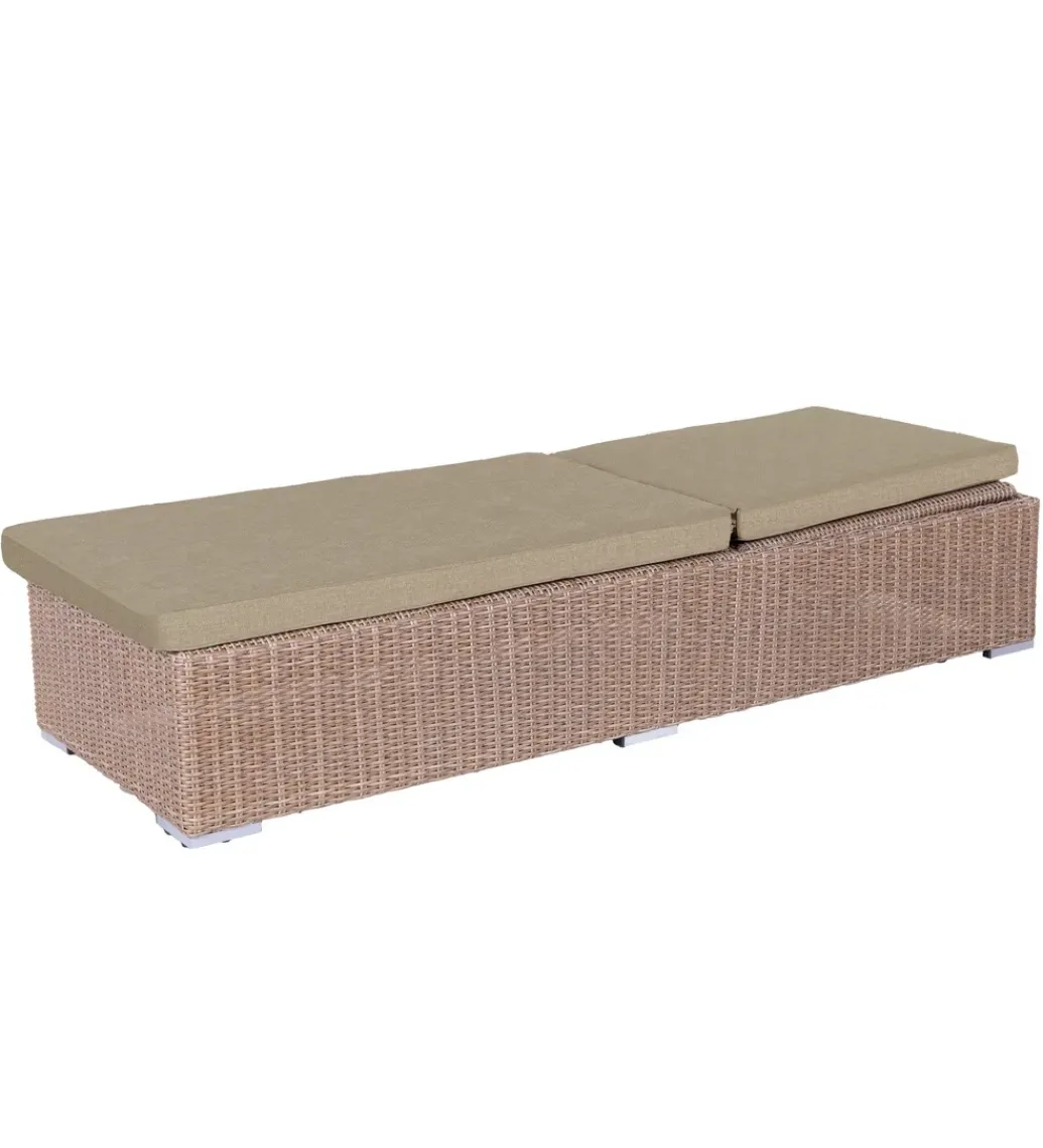 Leżak PISTON 200 cm rattan*Zona-Design New